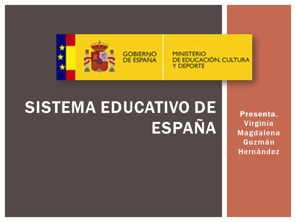 Sistema de educacion en espana
